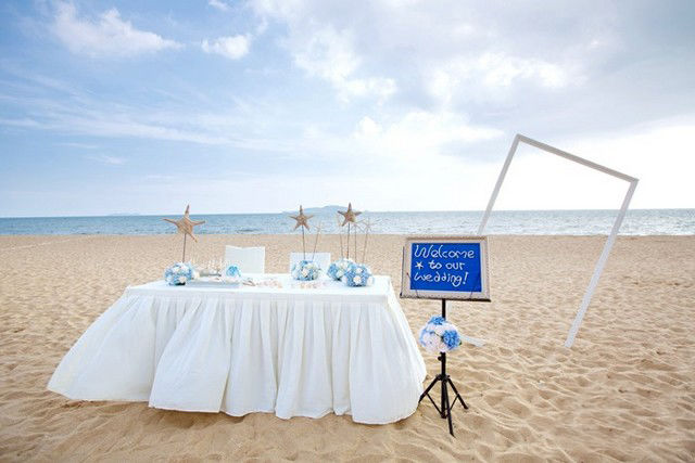 沙滩主题婚礼全攻略